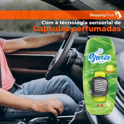 Imagem de Kit 3 Cheirinhos Aromatizante Proauto Breeze Sensations Energy 5g