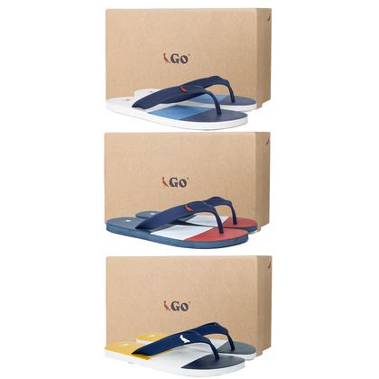 Imagem de Kit 3 Chinelos Reserva RSV Go Trancoso Borracha Confortável Clássico 750040396