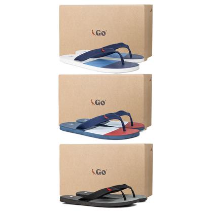 Imagem de Kit 3 Chinelos Reserva RSV Go Trancoso Borracha Confortável Clássico 750040396