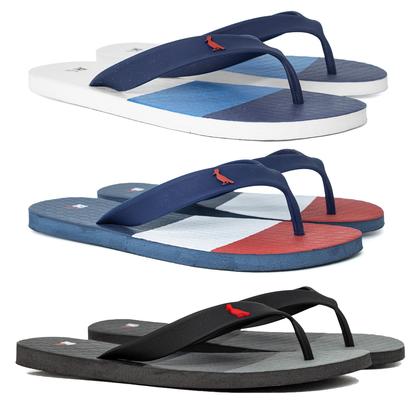 Imagem de Kit 3 Chinelos Reserva RSV Go Trancoso Borracha Confortável Clássico