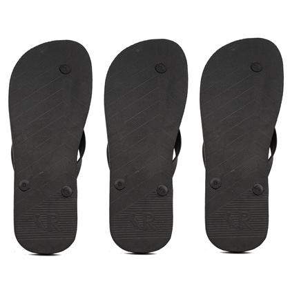 Imagem de Kit 3 Chinelos Reserva RSV Go Trancoso Borracha Confortável Clássico