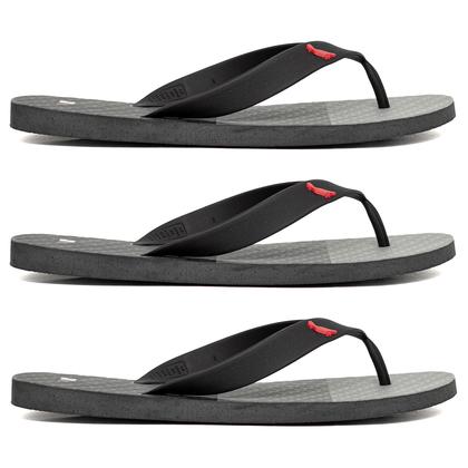 Imagem de Kit 3 Chinelos Reserva RSV Go Trancoso Borracha Confortável Clássico