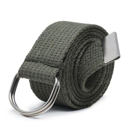 Imagem de Kit 3 Cinto Masculino Correia Lona Largo Fivela Argola Sport