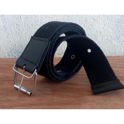 Imagem de kit 3 cinto masculino largo lona fivela pino