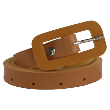 Imagem de Kit 3 Cintos Feminino Fivelas Quadrada, Dourada E Retangular