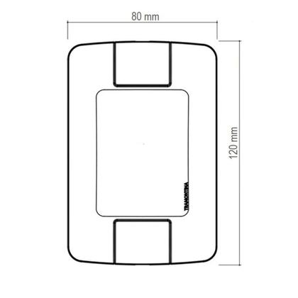 Imagem de Kit 3 Cj 4X2 1 Interruptor Simples Tramontina 6 A 250 V