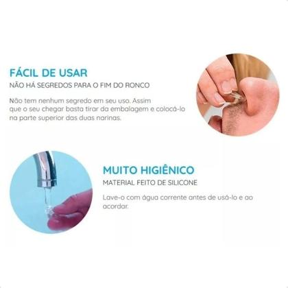 Imagem de Kit 3 Clip Dilatador Nasal Anti Ronco Apneia Respire Melhor