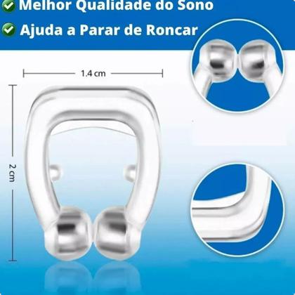 Imagem de Kit 3 Clip Dilatador Nasal Anti Ronco Apneia Respire Melhor