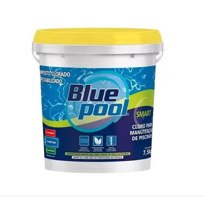 Imagem de Kit 3 Cloro Smart Bluepool 7,5kg Tratamento Eficiente para Piscinas