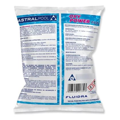 Imagem de Kit 3 Cloros Para Piscina Astralpool Oxy Power Pro 1kg