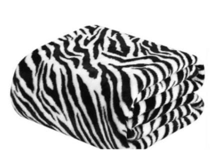 Imagem de KIT 3 Cobertor Manta Casal Estampada Microfibra