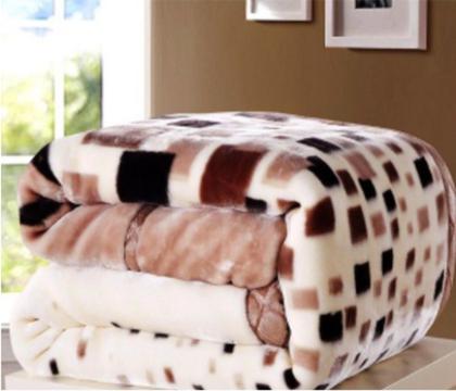 Imagem de KIT 3 Cobertor Manta Casal Estampada Microfibra