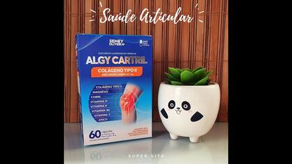 Kit 3 Colágenos Tipo II Não Hidrolisado 40 mg + Vitaminas Algy Cartril ...