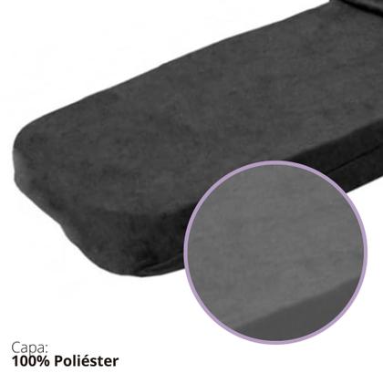 Imagem de Kit 3 Colchonetes Lavaveis na Cor Grafite ou Branco
