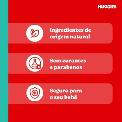 Imagem de kit 3 Colônia Huggies Extra Suave 100ml