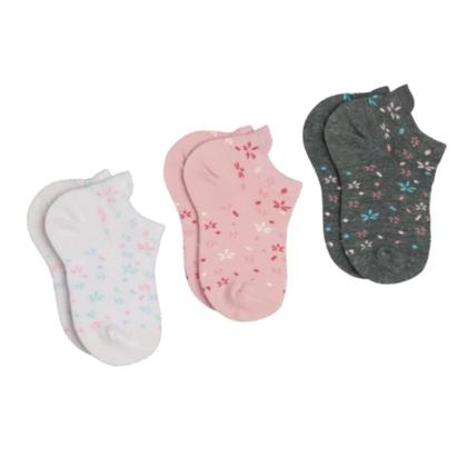 Imagem de KIT 3 com Meias infantil para menina Lupo