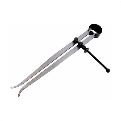 Imagem de Kit 3 Compassos 10 Pol Mecânico Ponta Reta Interno E Externo