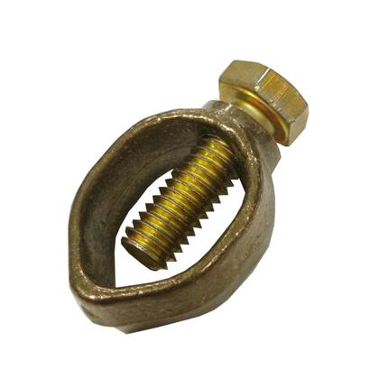 Imagem de Kit 3 Conector C/ Parafuso Para Haste Terra  5/8" Reforçado