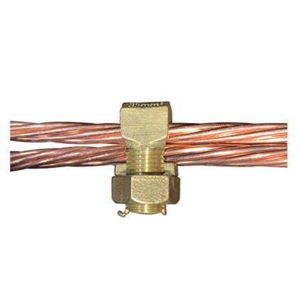 Imagem de Kit 3 Conector de Pressão Parafuso Split Bolt Metálico 06mm