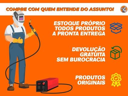 Imagem de Kit 3 Conector Engate Rápido para Inversora de Solda 13mm Macho Para Cabo