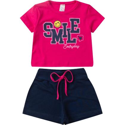 Imagem de Kit 3 Conjunto Infantil Calor Juvenil Feminino Atacado Top