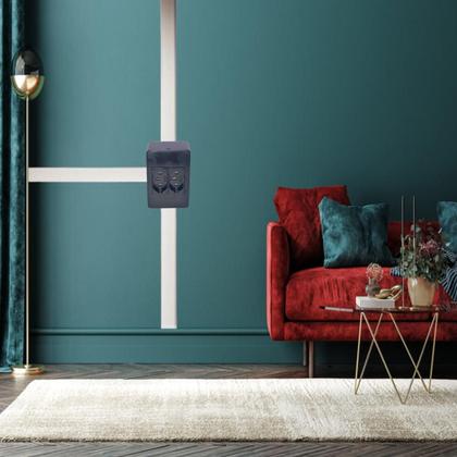 Imagem de Kit 3 Conjunto Tomada Dupla 10a Tripolar Sistema X Sobrepor