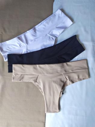 Imagem de kit 3 conjuntos com bojo sexy confort cores variadas