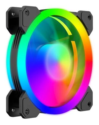 Imagem de Kit 3 Coolers Fan Gabinete Led Rgb 120Mm T-Dagger T-Tgf513