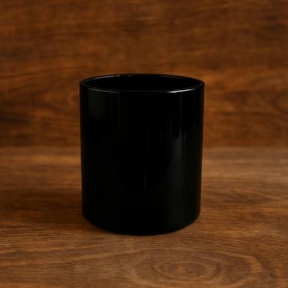 Imagem de Kit 3 Copos De Vidro Whisky Preto 230 Ml