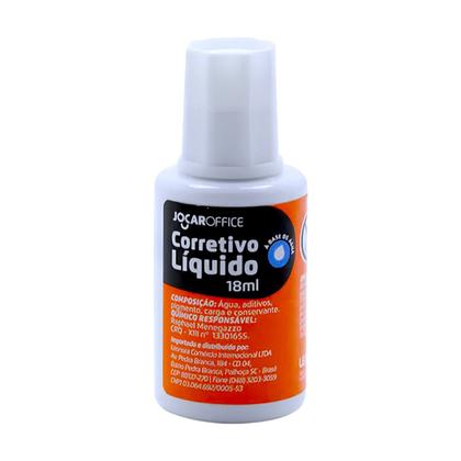 Imagem de Kit 3 Corretivos Escolar Branquinho 18Ml - Jocar Office