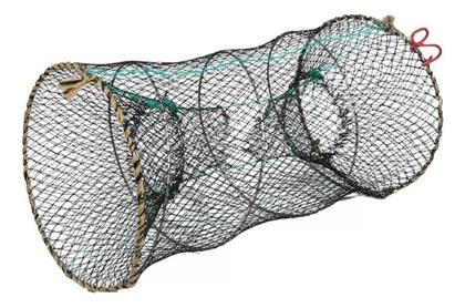 Imagem de Kit 3 Covo Com Mola Armadilha Pesca Peixe 80cm