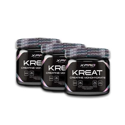 Imagem de Kit 3 Creatinas Kreat Monohidratada 300g Xpro Nutrition