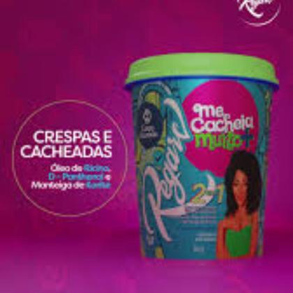 Imagem de Kit 3 Creme de Tratamento para Pentear e Hidratante 2 em 1 Regarv 1kg Corpo Dourado Todos os Tipos de Cabelo