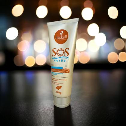 Imagem de Kit 3 Creme Pré e Pós-Sol Haskell S.O.S Verão 240g Proteção Solar