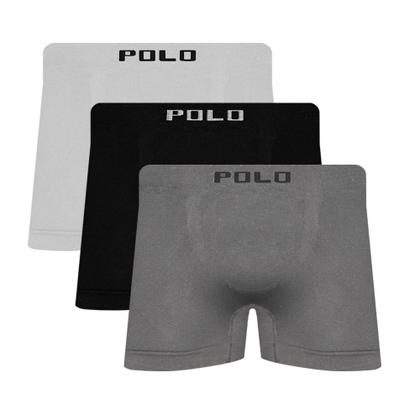 Imagem de Kit 3 Cueca Boxer Microfibra Polo Star Sortida - V1