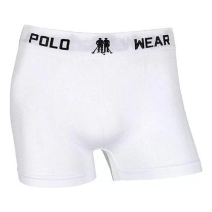 Imagem de Kit 3 Cueca Boxer Polo Wear Masculina Sem Costura Box Adulto