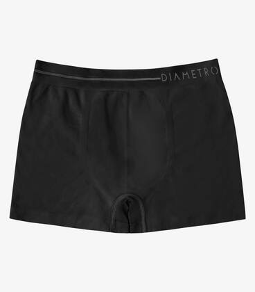 Imagem de Kit 3 Cuecas Boxer Lisa De Poliamida Diametro Preto