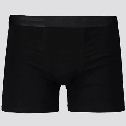 Imagem de Kit 3 Cuecas Boxer Lupo Elastic Soft Preta