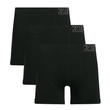 Imagem de Kit 3 Cuecas Boxer Masculina Zee Rucci Microfibra Poliamida Seamless