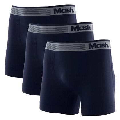 Imagem de Kit 3 Cuecas Boxer Mash Microfibra Sem Costura 710.01