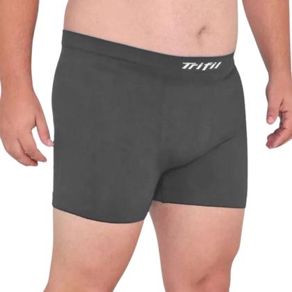 Imagem de Kit 3 Cuecas Boxer Sem Costura Microfibra Plus Size Trifil - CE4411