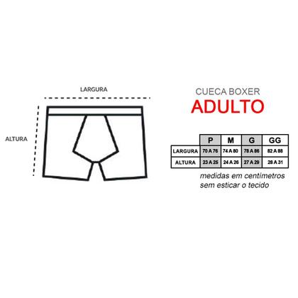 Imagem de Kit 3 Cuecas Masculinas Boxer Cotton Basic Ecko Unltd Azul