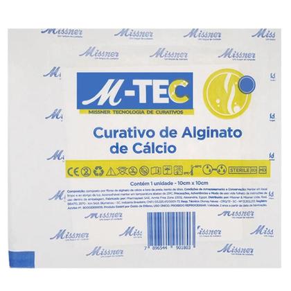 Imagem de Kit 3 Curativo Alginato Calcio P/ Machucados E Lesões 10x10cm