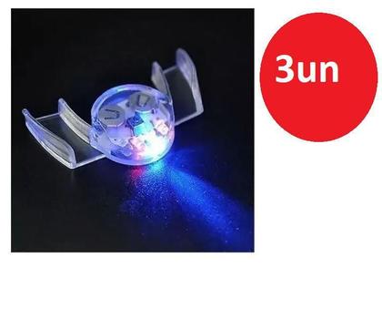 Imagem de Kit 3 Dentaduras Com Led Boca Piscando Fantasia Festa Rave