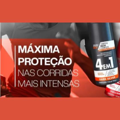 Imagem de Kit 3 Desodorante Aerossol Herbíssimo Dark Silver 150 Ml - Dana