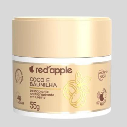 Imagem de Kit 3 Desodorante Em Creme Coco e Baunilha 55G - Red Apple