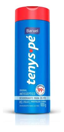 Imagem de Kit 3 Desodorantes Pó Tenys Pé Talco Original Baruel 100g