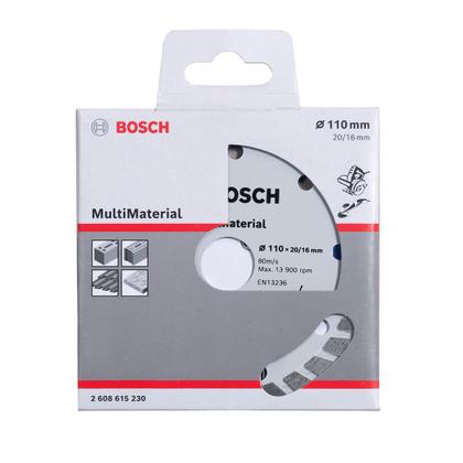 Imagem de Kit 3 Disco Corte Diamantado Turbo 110mm Standard Bosch