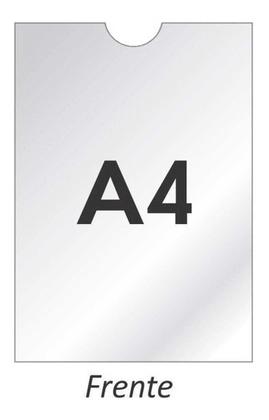 Imagem de Kit 3 Display MAXCRIL Acrílico Expositor Recado A4 Parede - 10090013