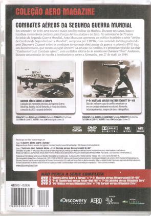 Imagem de Kit 3 dvd aviões de combate de segunda guerra mundial